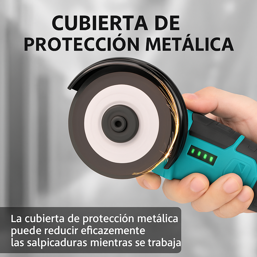 PowerGrind™ 12V – Amoladora Inalámbrica + 2 Baterías Gratis (30% OFF)