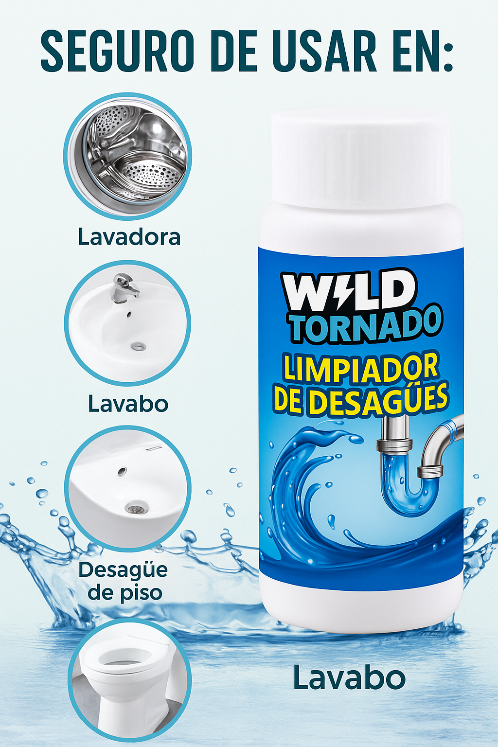 🧪 MagicCleaner™ – Sin plomero, sin esfuerzo 2X1