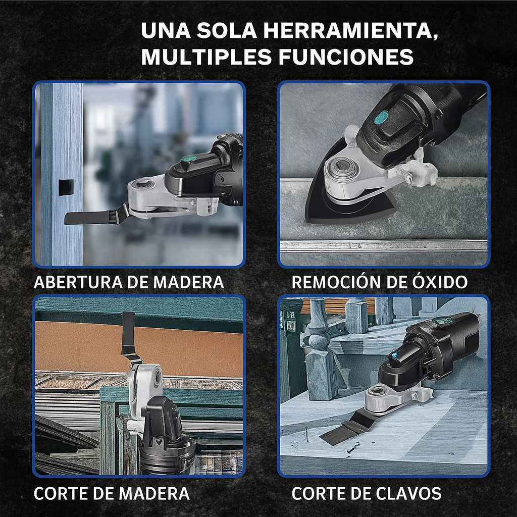 MultiAdapt™ –Tu esmeril, ahora multi-herramienta