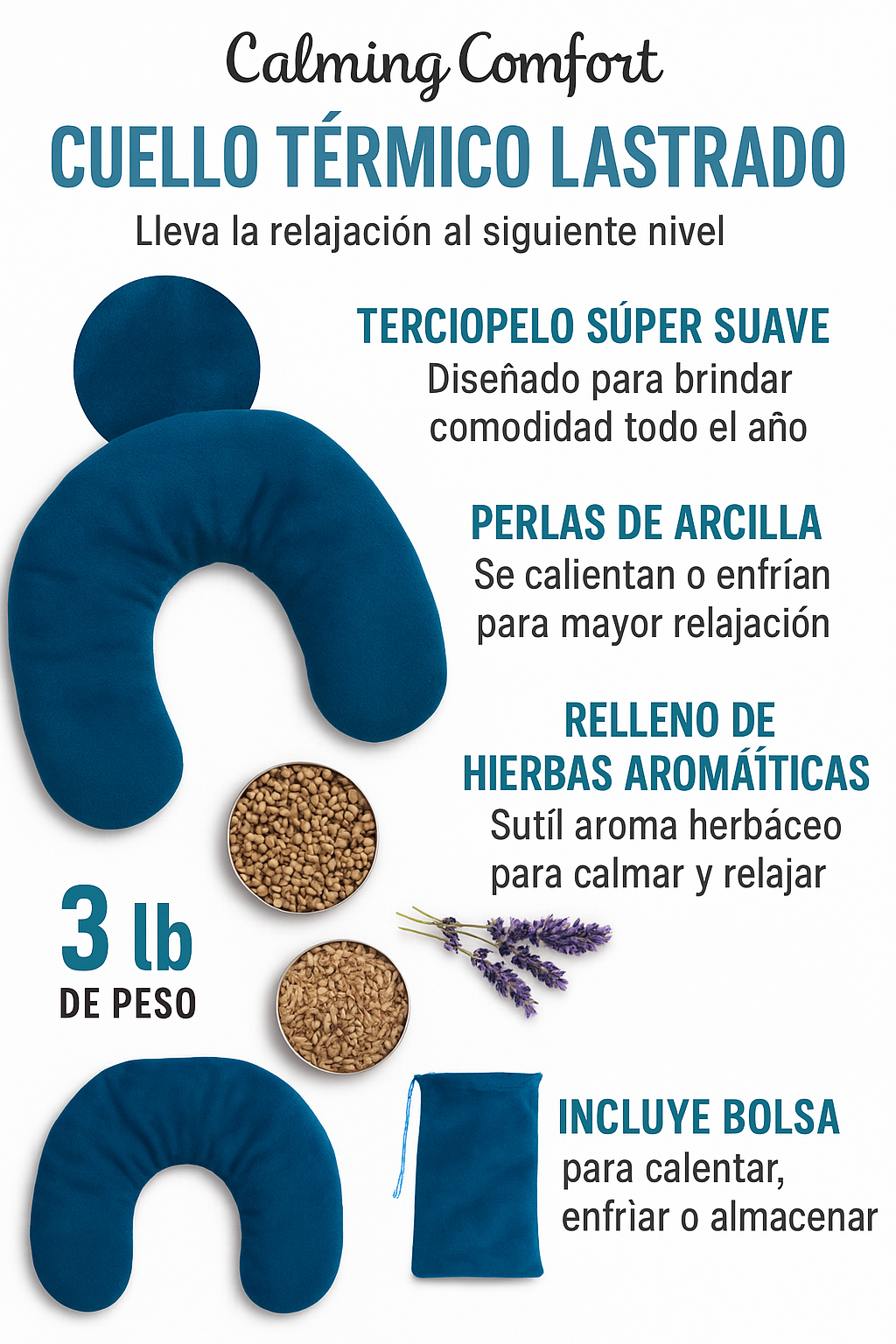 🔥ThermaComfort™ – No mas dolor de Cuello y Hombros (30% OFF)
