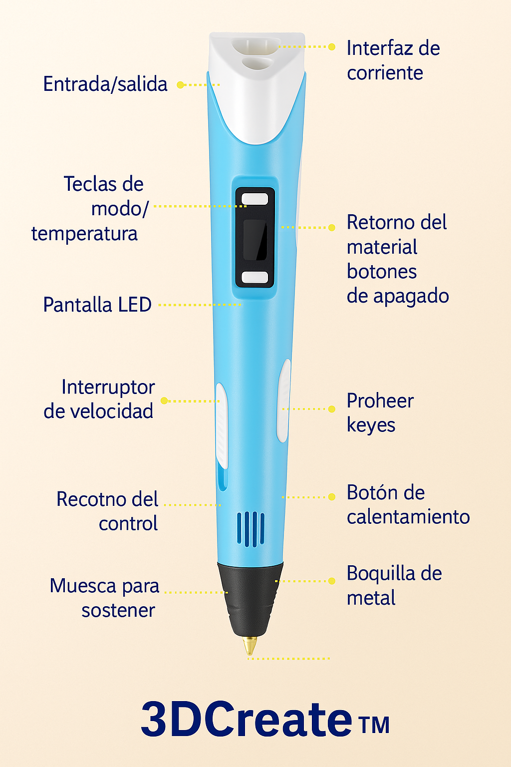 3DCreate™ – El lápiz que convierte tus dibujos en creaciones reales (30% OFF)