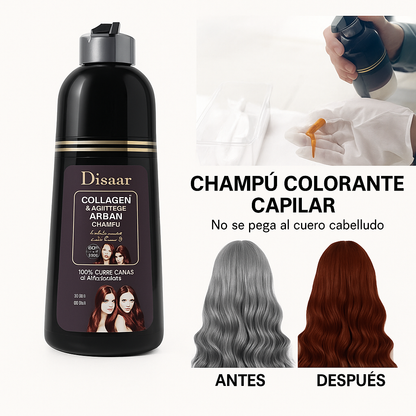 BioColor™ Shampoo Cubre Canas – Natural, Rápido y Efectivo (30% OFF)