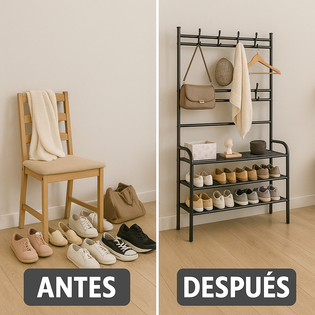 OrderRack™ – Dile adiós al desorden de zapatos en casa