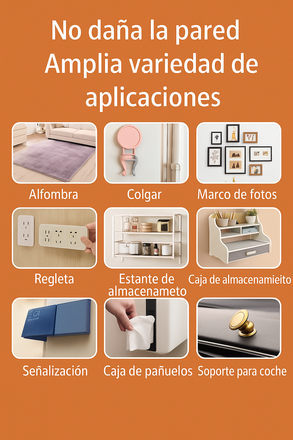 Cinta Doble Contacto Reutilizable™ – 2x1 Súper Adherente y Lavable