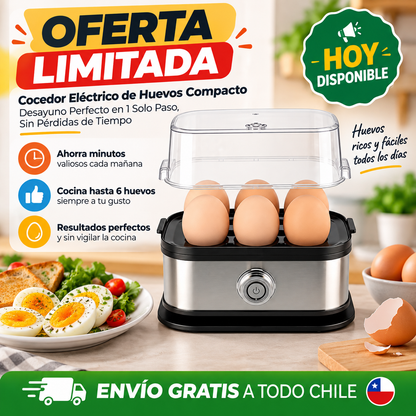 Cocedor Electrico Huevos Compacto