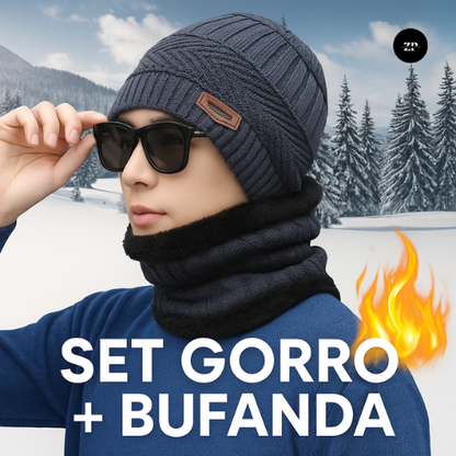 🧣🧢 WinterSoft™ – ¡Comprá 1 Set y Llevate 2! | Gorro + Bufanda Unisex (30% OFF)