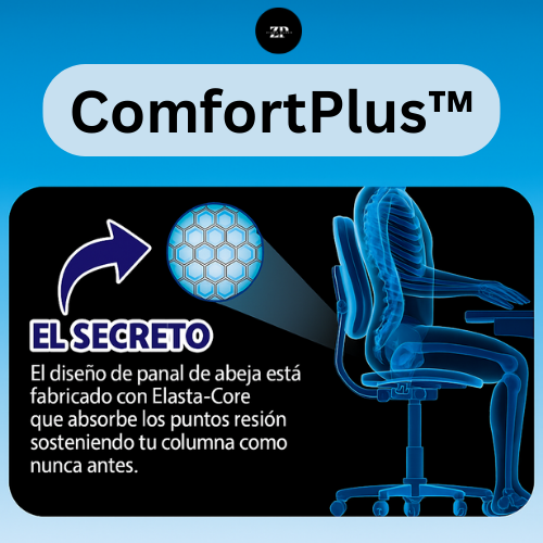 ComfortPlus™ Comodidad real para tu espalda, postura y bienestar diario - (30% OFF)