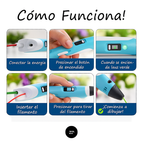 3DCreate™ – El lápiz que convierte tus dibujos en creaciones reales (30% OFF)