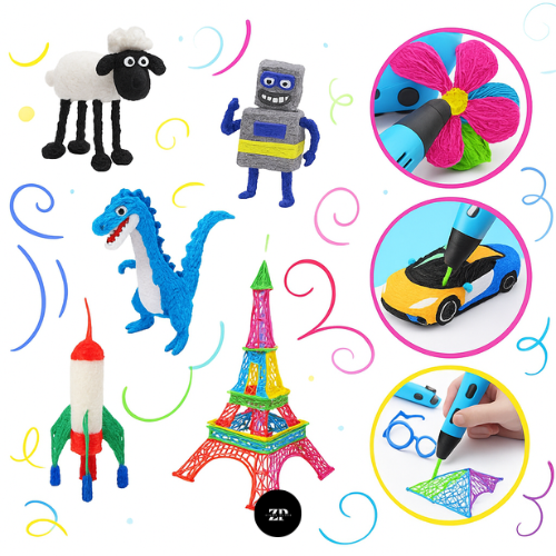 3DCreate™ – El lápiz que convierte tus dibujos en creaciones reales (30% OFF)