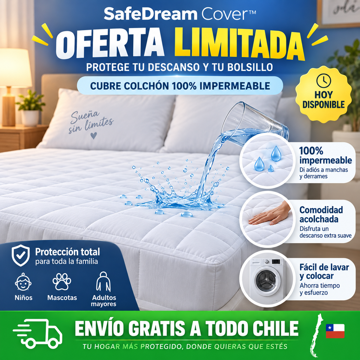 ProtectSleep™ | Cubre colchón impermeable premium