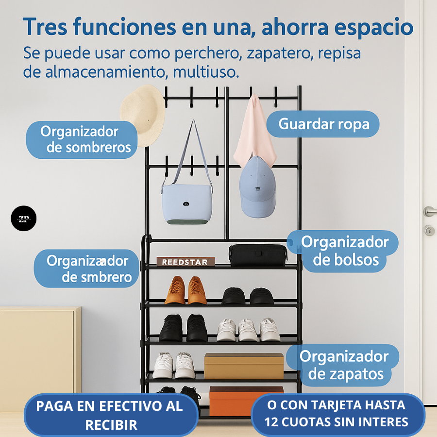 OrderRack™ – Dile adiós al desorden de zapatos en casa