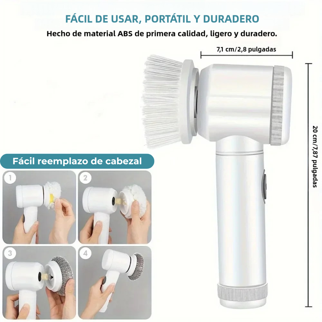 🧽 Cepillo de Limpieza Eléctrico (30% OFF) 💦