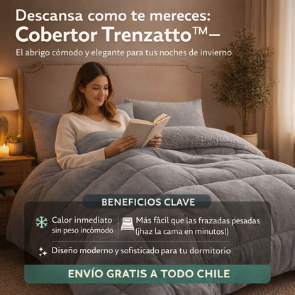 COBERTOR TRENZATTO™: CALOR Y ELEGANCIA
