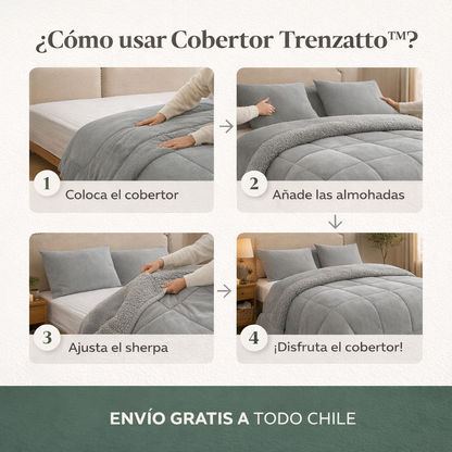 COBERTOR TRENZATTO™: CALOR Y ELEGANCIA