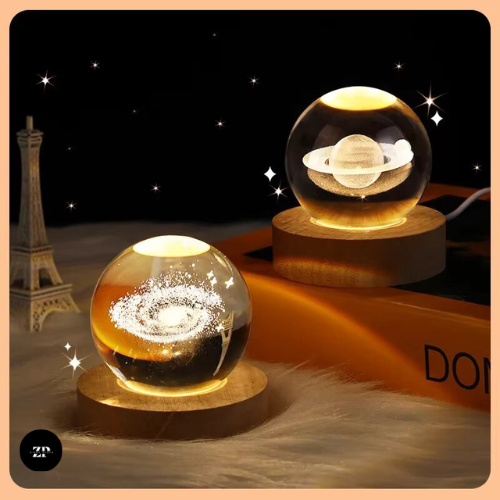 Lámpara 3D de Cristal – Magia y Elegancia en tu Espacio (30% OFF)