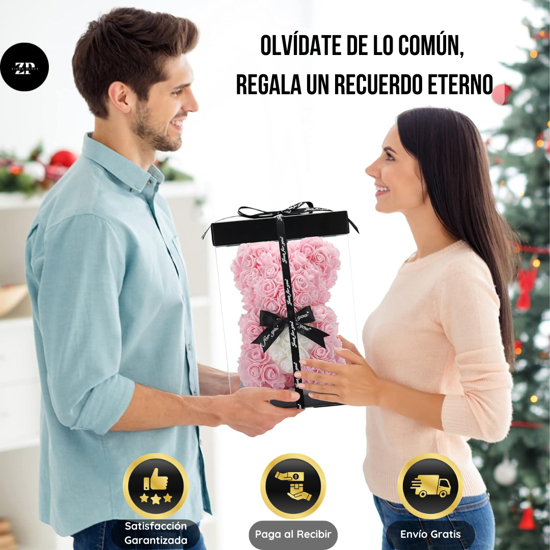 Oso De Rosas Regalo San Valentín