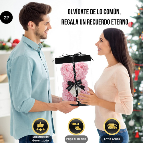 Oso De Rosas Regalo San Valentín