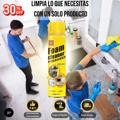 Foam Cleaner® Súper Limpiador espuma 2x1