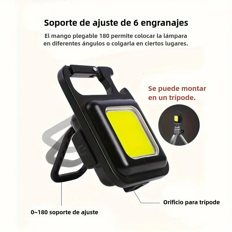 🔥 Mini Linterna/Llavero de Emergencia (30% OFF) 💡