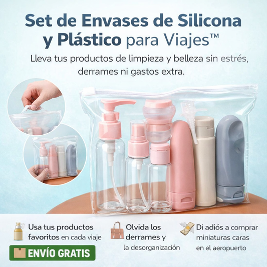 Kit Viajero - Lleva tus productos de limpieza y belleza