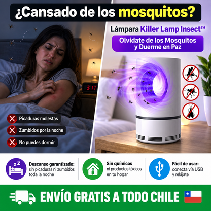 Lampara Led Atrapa Mosquitos