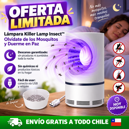 Lampara Led Atrapa Mosquitos