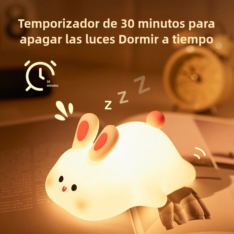 💡 Lampara Sensorial Conejo Suave (30% OFF) 🐇