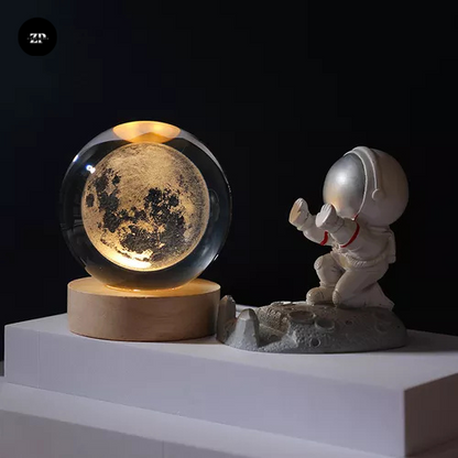 Lámpara 3D de Cristal – Magia y Elegancia en tu Espacio (30% OFF)