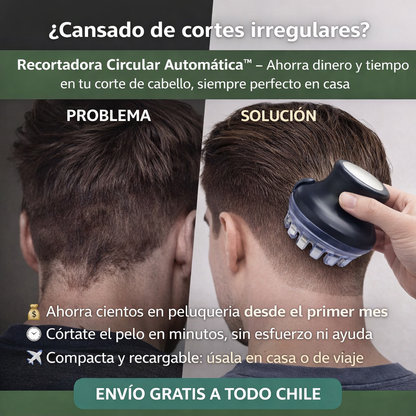 Recortadora Circular Automática™ – Ahorra dinero y tiempo en tu corte de cabello
