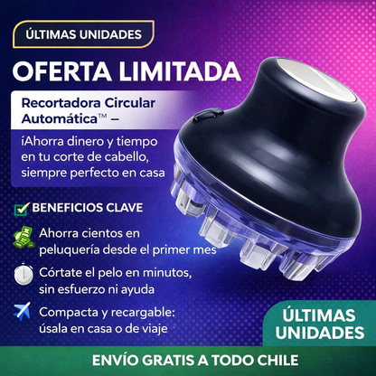 Recortadora Circular Automática™ – Ahorra dinero y tiempo en tu corte de cabello