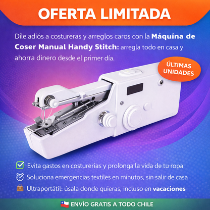 StitchMate™ – Maquina de coser portátil  + Guía (GRATIS)