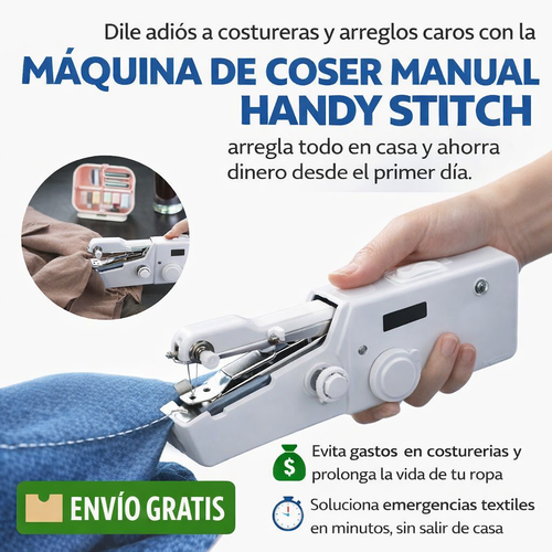 StitchMate™ – Maquina de coser portátil  + Guía (GRATIS)