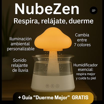NubeZen™ – Respira, relajate, duerme + Guía “Duerme Mejor” GRATIS