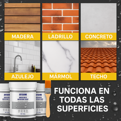 Sellador Impermeable X3 – Olvídate de goteras y humedad con una sola aplicación