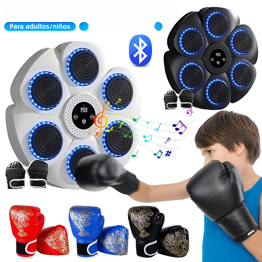🥊 Maquina de Boxeo con Musica Bluetooth (30% OFF) 🎶