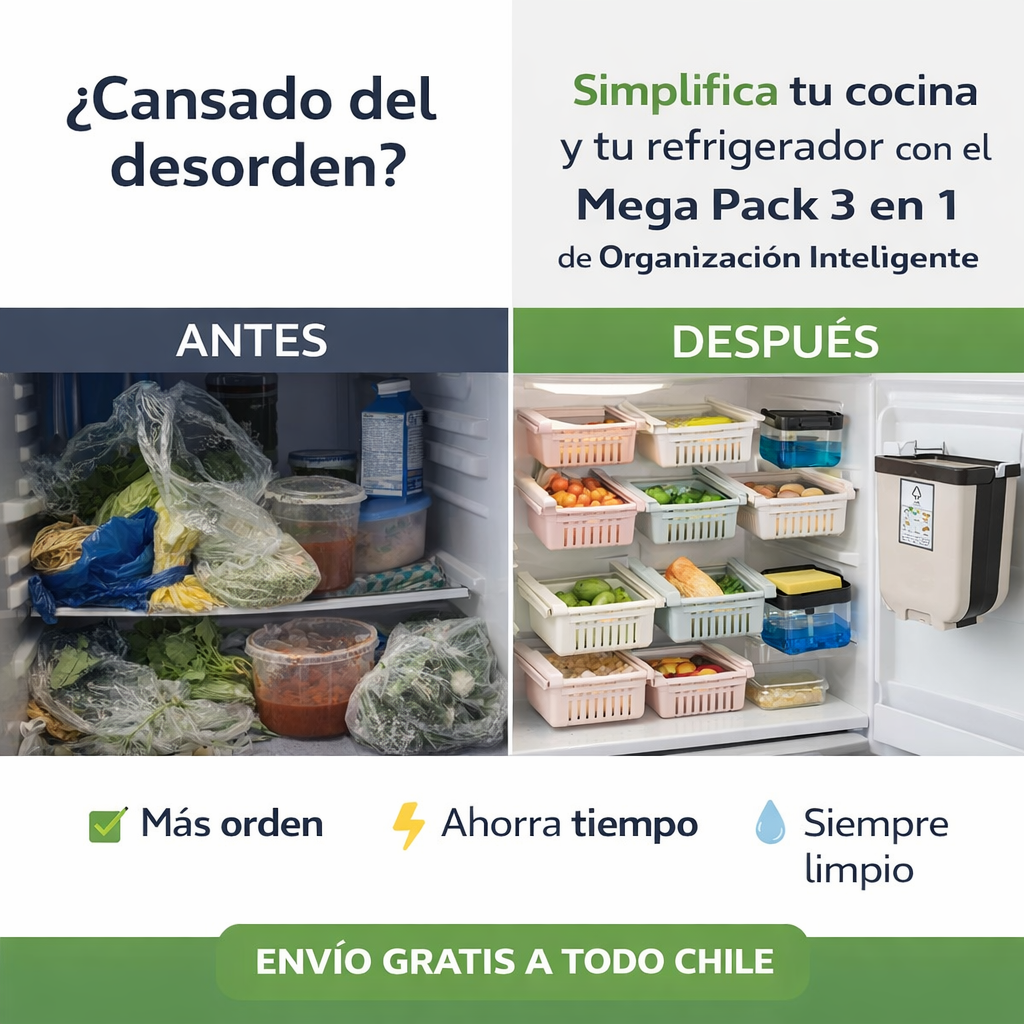 Mega Pack 3 en 1 de Organización