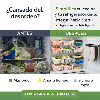 Mega Pack 3 en 1 de Organización