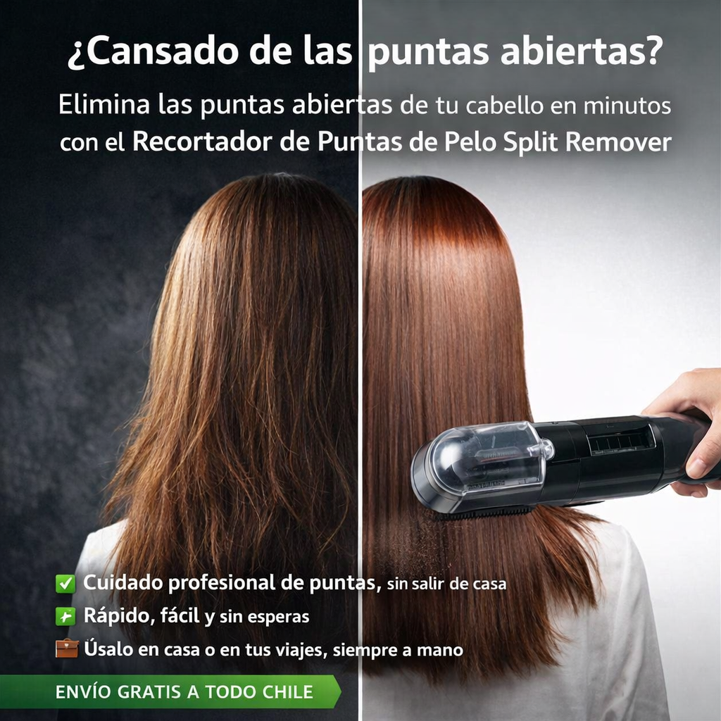 Elimina las puntas abiertas de tu cabello en minutos con el Split Remover