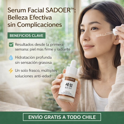 2X1 Sérum Facial Ginseng Caracol Reafirmante