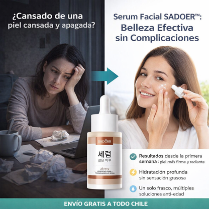 2X1 Sérum Facial Ginseng Caracol Reafirmante