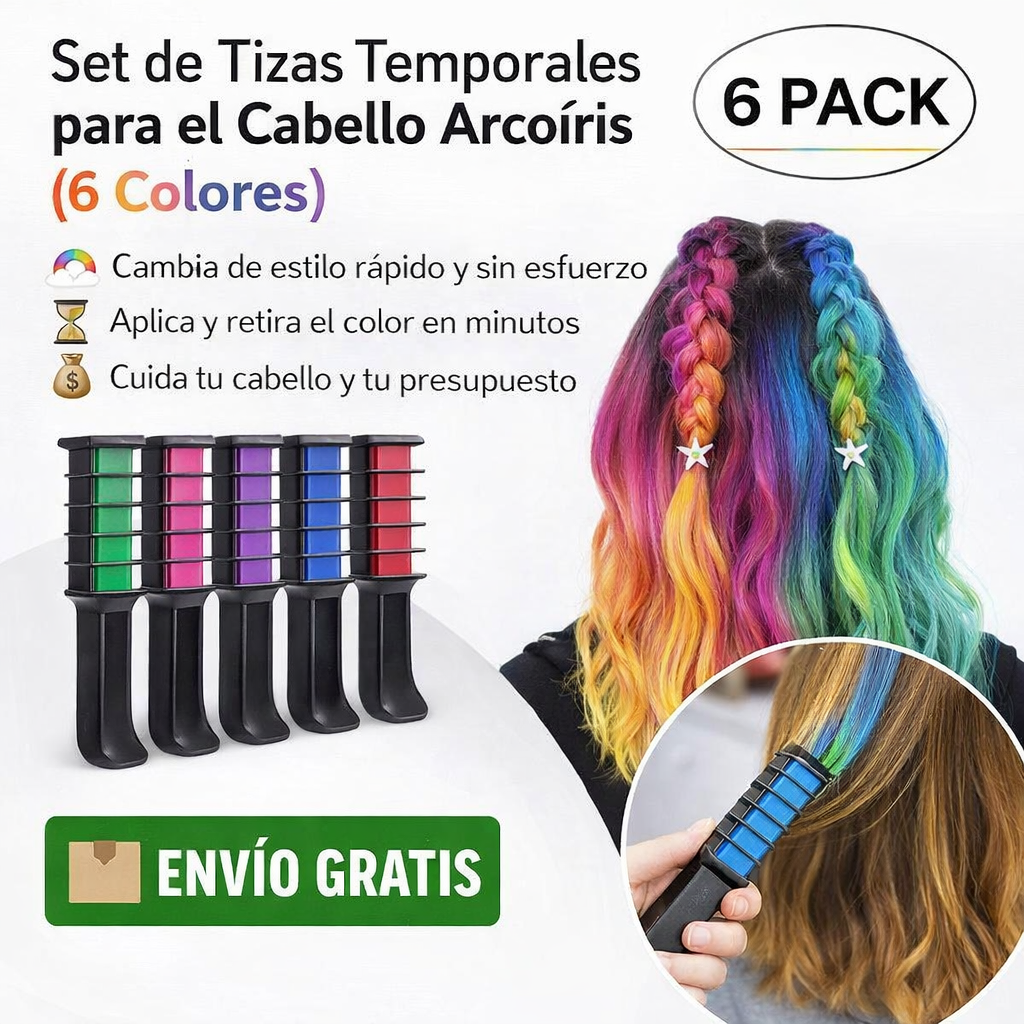 ColorExpress™ – Cambia tu look en segundos sin dañar tu cabello