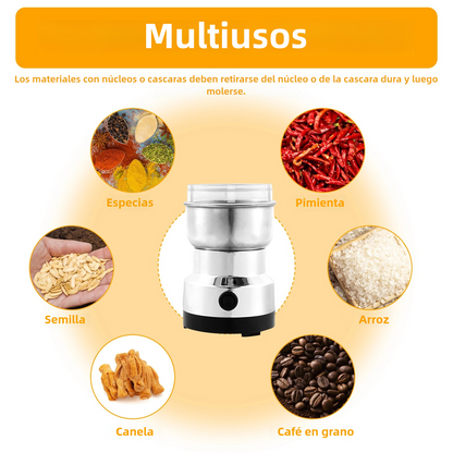 🫘 Molino Eléctrico Multiusos (30% OFF) 💯