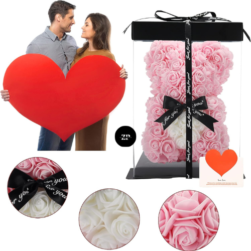 Oso De Rosas Regalo San Valentín