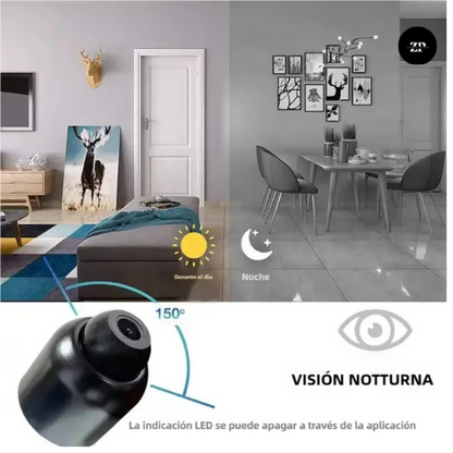 Mini Camara Hd 1080p Visión Nocturna