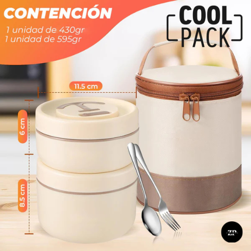 CoolPack™ LunchBox  2 en 1 🍱✨
