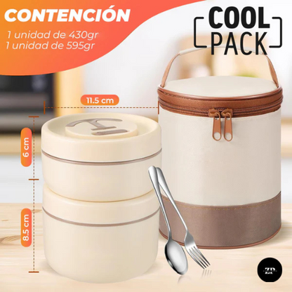 CoolPack™ LunchBox  2 en 1 🍱✨