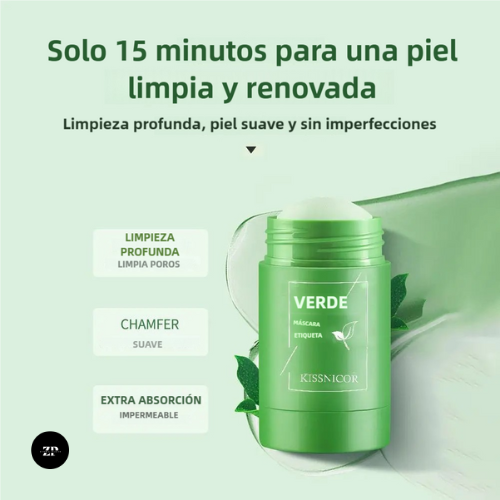 Mascarilla Elimina puntos negros, grasa y acné - (30% OFF)