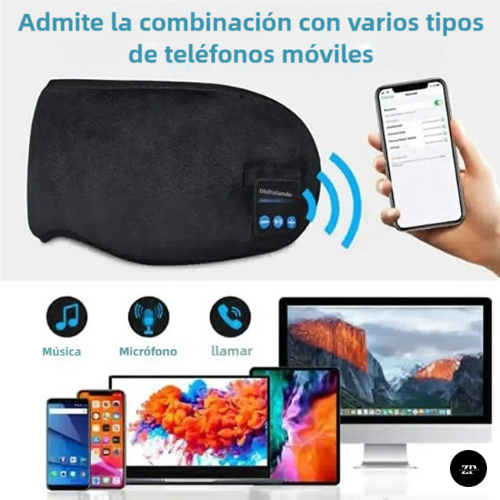 Antifaz Con Audifonos  - 30% OFF