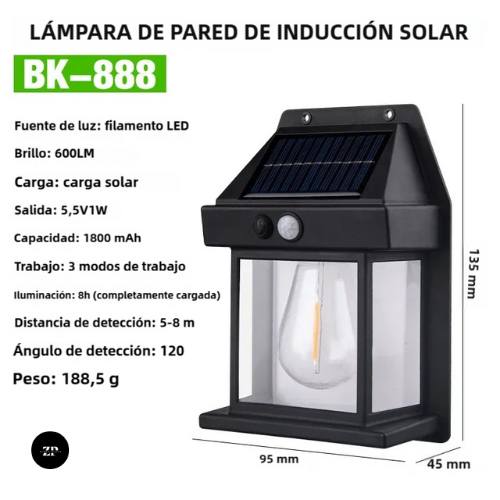 Luz solar decorativa - 30% OFF