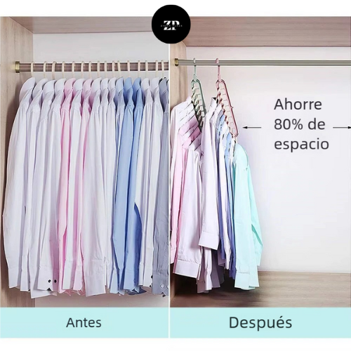 ClosetFit™ – Perchero Mágico Multiposición Ahorra Espacio X10 (30% OFF)